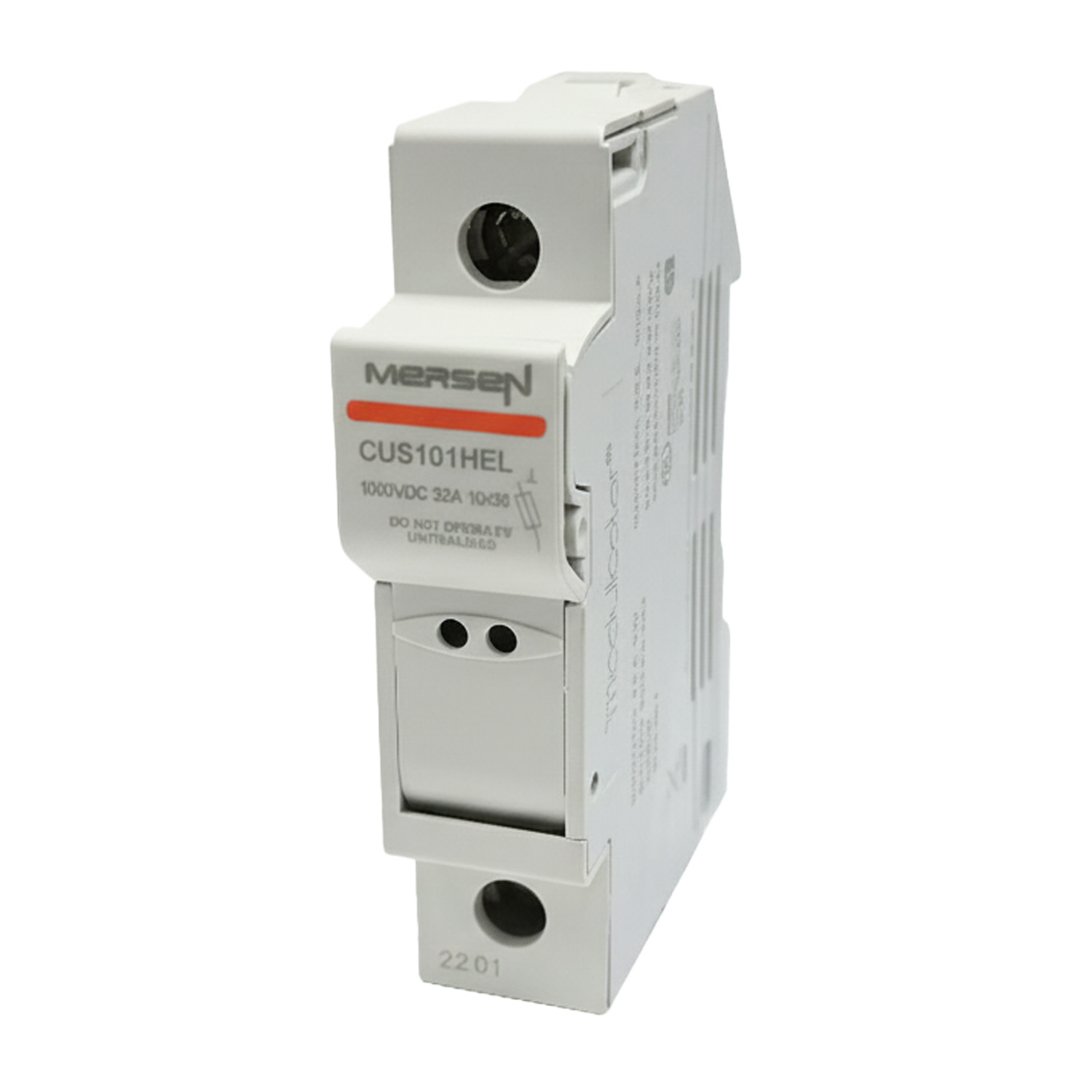 MERSEN Gelijkstroom 10x38 1000 V CUS101 Veiligheidssokkel - FK1062724